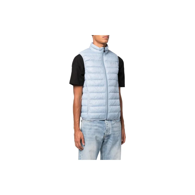 EMPORIO ARMANI EA7 Vest Men's Light Blue-3