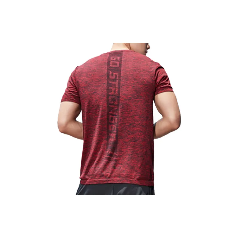LINING T Shirts Men Mixed Color Cherry Blossom Red Mixed Black-3