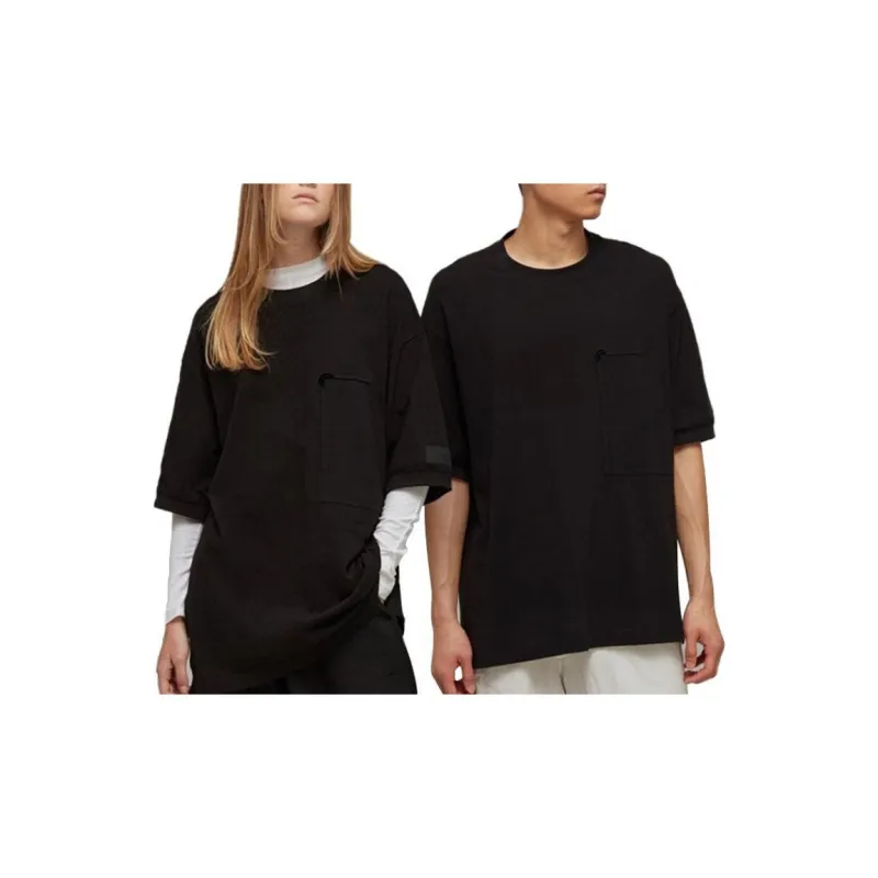 Y 3 Logo patch Sleeve T shirt-2