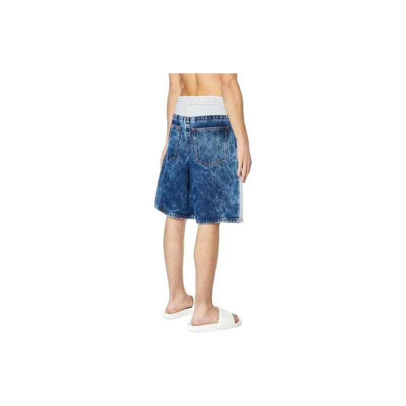 DIESEL Drawstring waistband Denim Bermuda Shorts-2