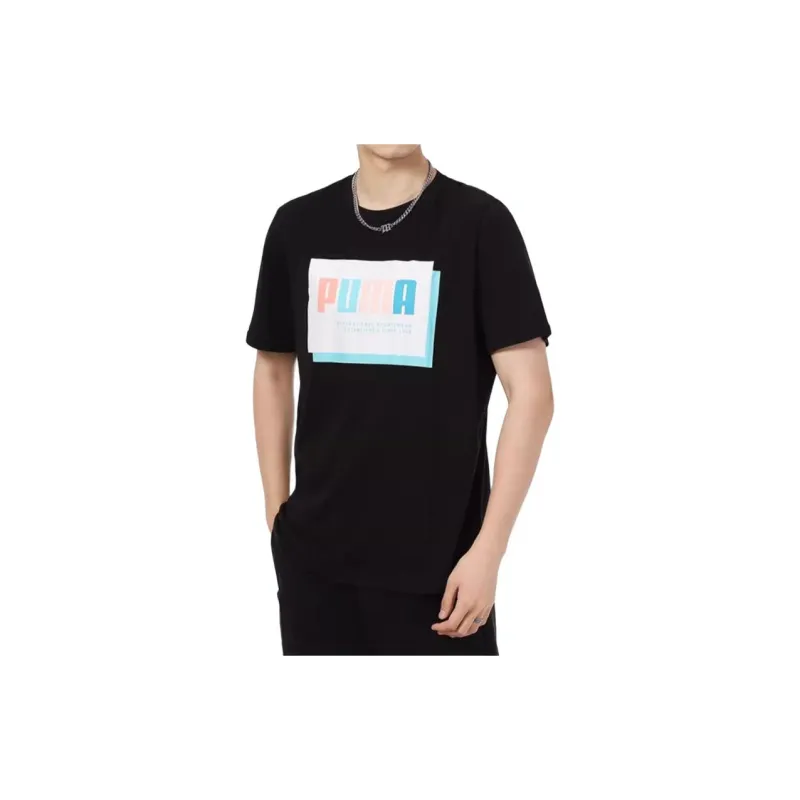 PUMA DARE TO T Shirts Men Black-4