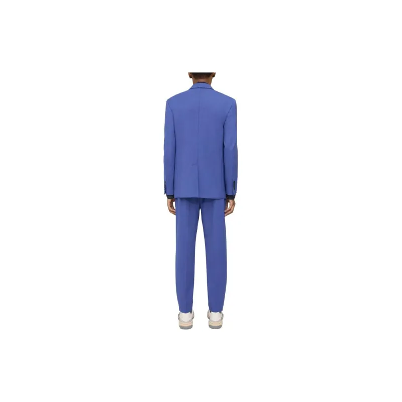 THEORY X Lucas Ossendrijver Business Suits Men Bright Blue-2