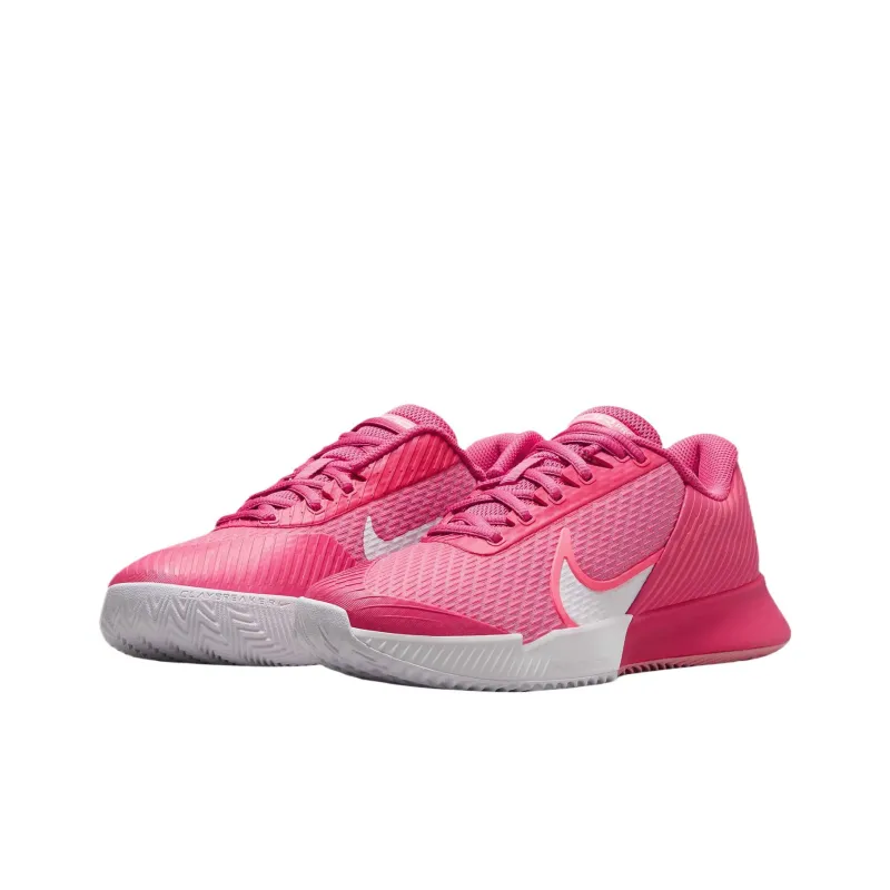 Nike Court Air Zoom Vapor Pro 2 Clay Aster Pink Hot Punch White Women's-3