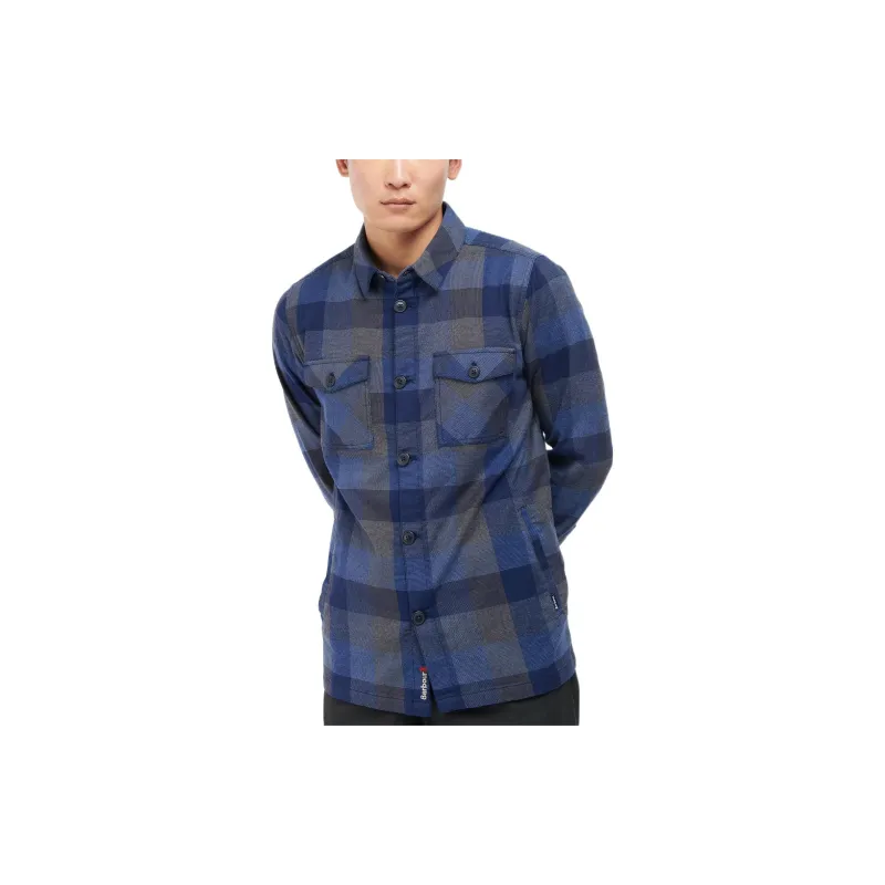 BARBOUR Shirts Men Blue-2