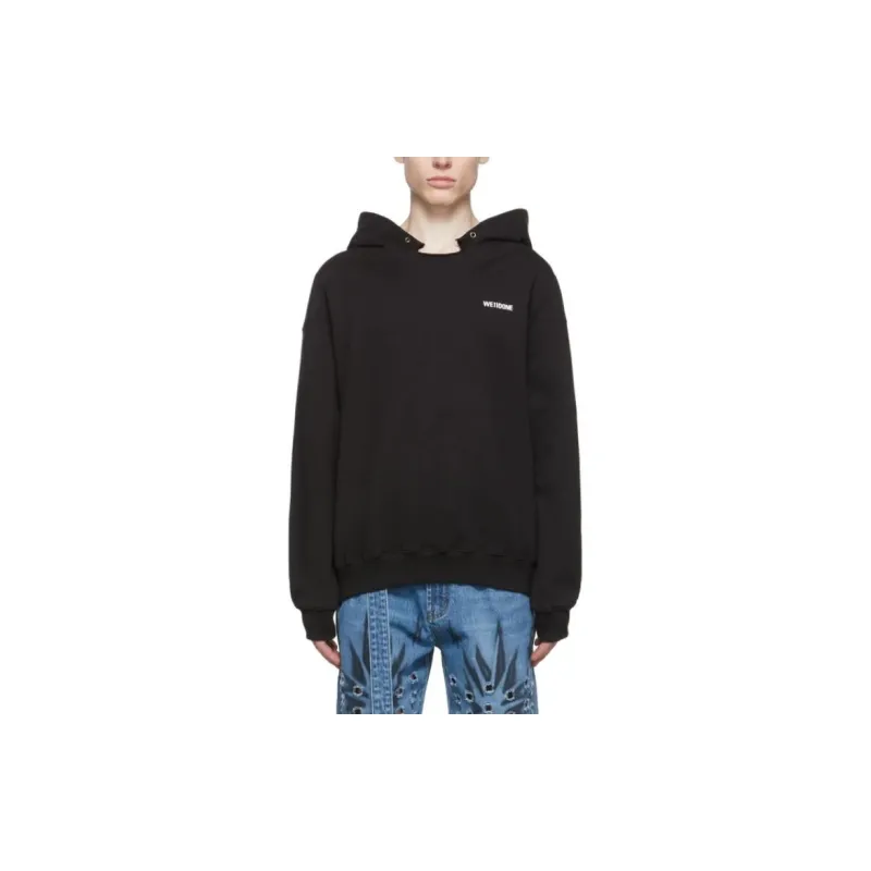 WE11DONE Oversized Long Sleeved Hoodie-1