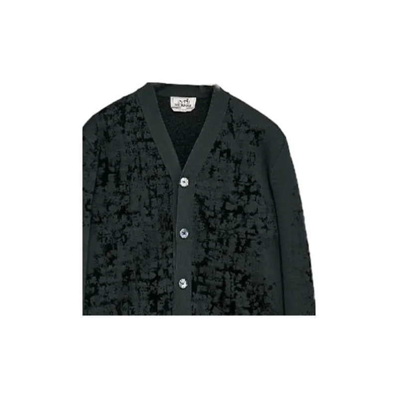 HERMES FW22 Knitwear Men's Olive Green-3
