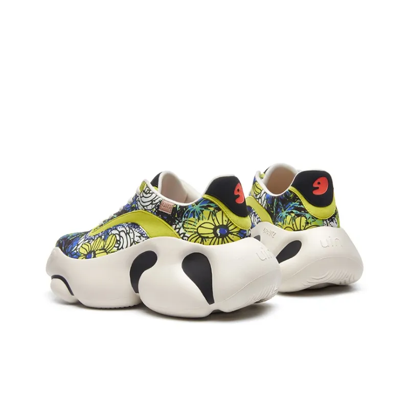 U.IN Zaluz Series Height Increasing Low Top Chunky Sneakers Women's-10