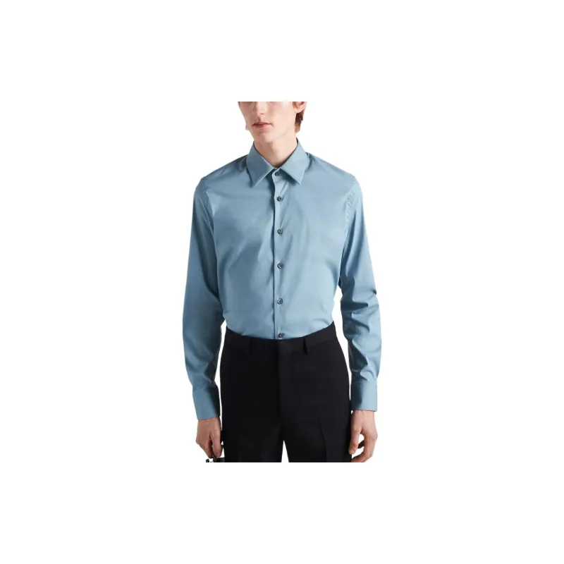 PRADA Long sleeve Cotton Shirt-3
