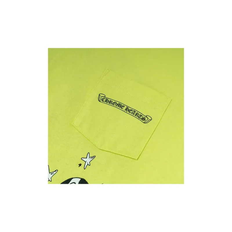 Chrome Hearts T Shirt Unisex Green-4