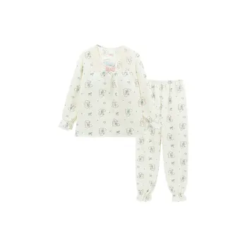 Sleeping Beauty Pajama Set Women's White