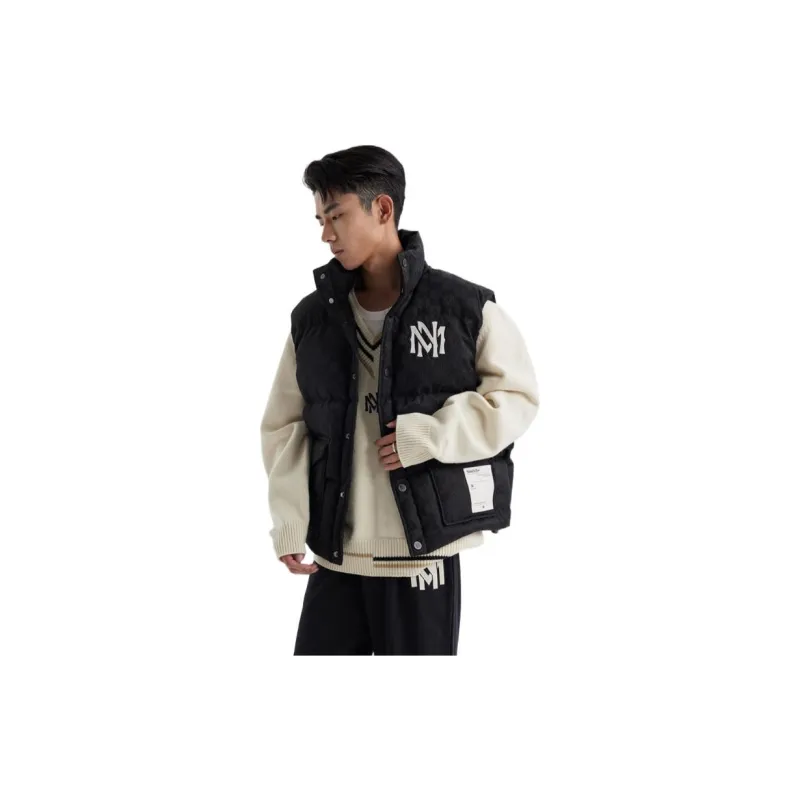 Mitchell & Ness Vest Unisex Black-2