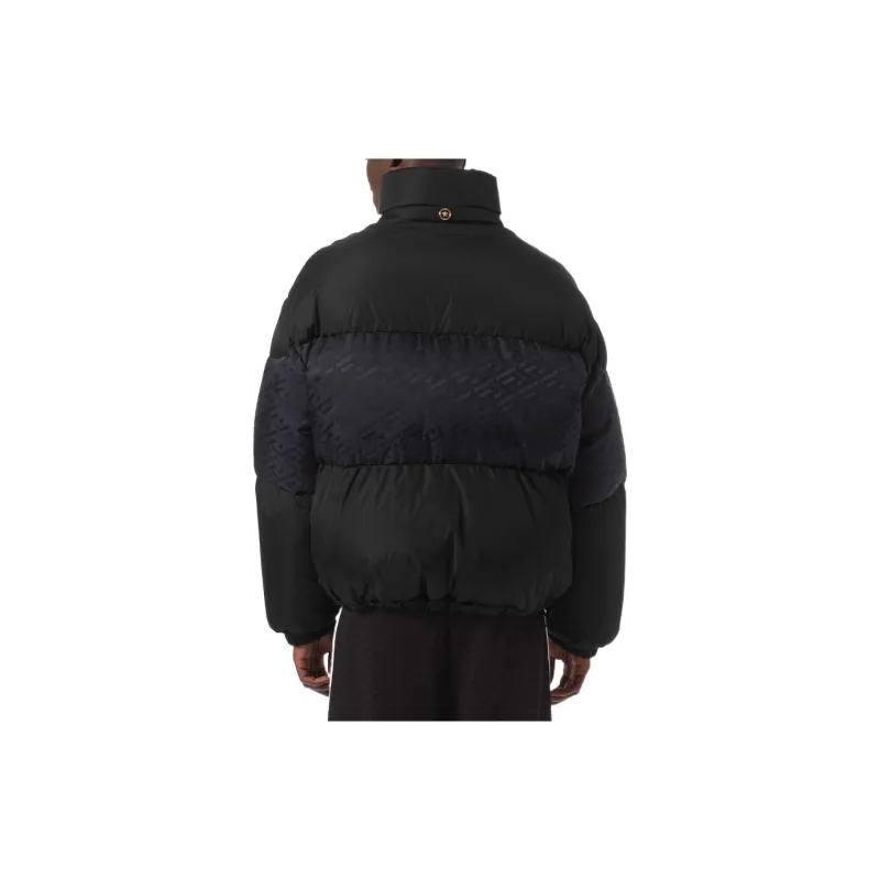 VERSACE Button Up Long Sleeved Padded Jacket-2
