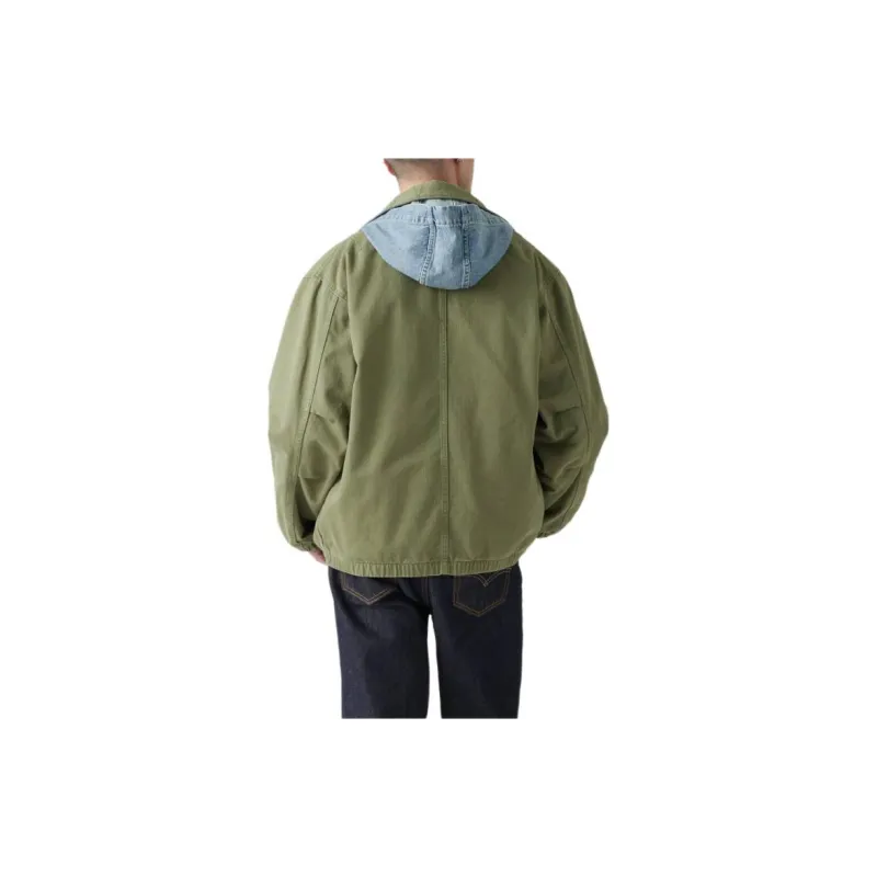 Levi's Jackets Coats Men's Green-3