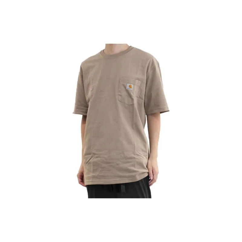 Carhartt T Shirts Men Khaki-2
