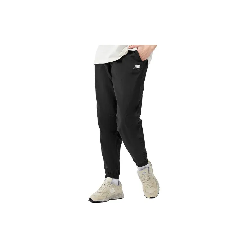 New Balance Knitted Sweatpants Men Black-2