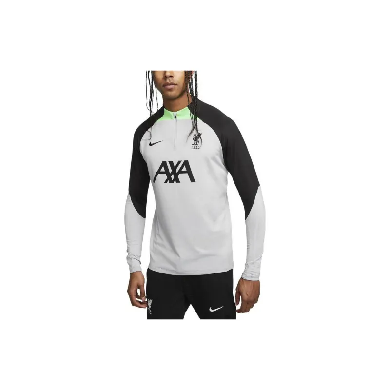 Nike Liverpool Soccer Jerseys Men Wolf Gray-4