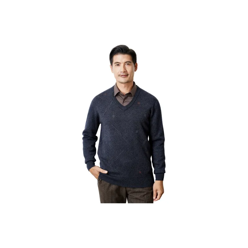 H YXIANG Sweaters Men-3