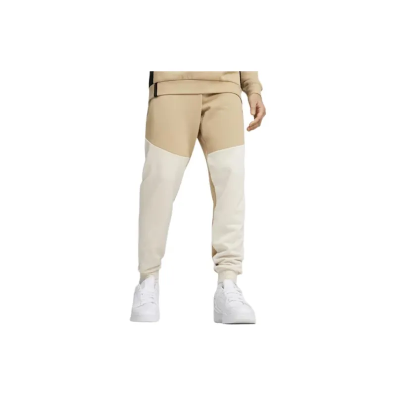PUMA Casual Pants Men Beige-3