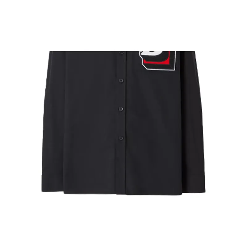 Burberry Long Sleeved Shirts Men's Black 80481181-4