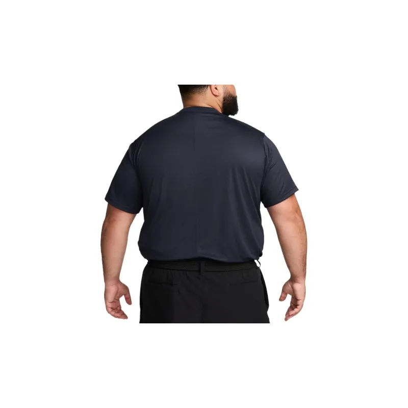 Nike Polo Shirts Men Navy Blue-3
