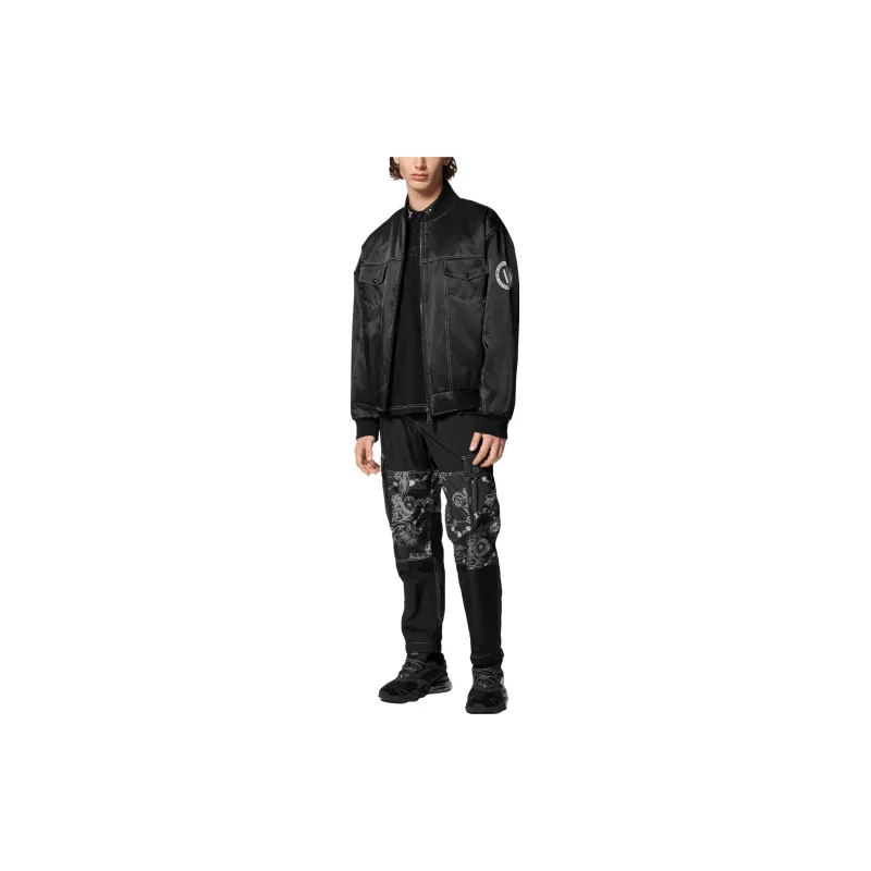 VERSACE Cargo Pants Men's Black-1