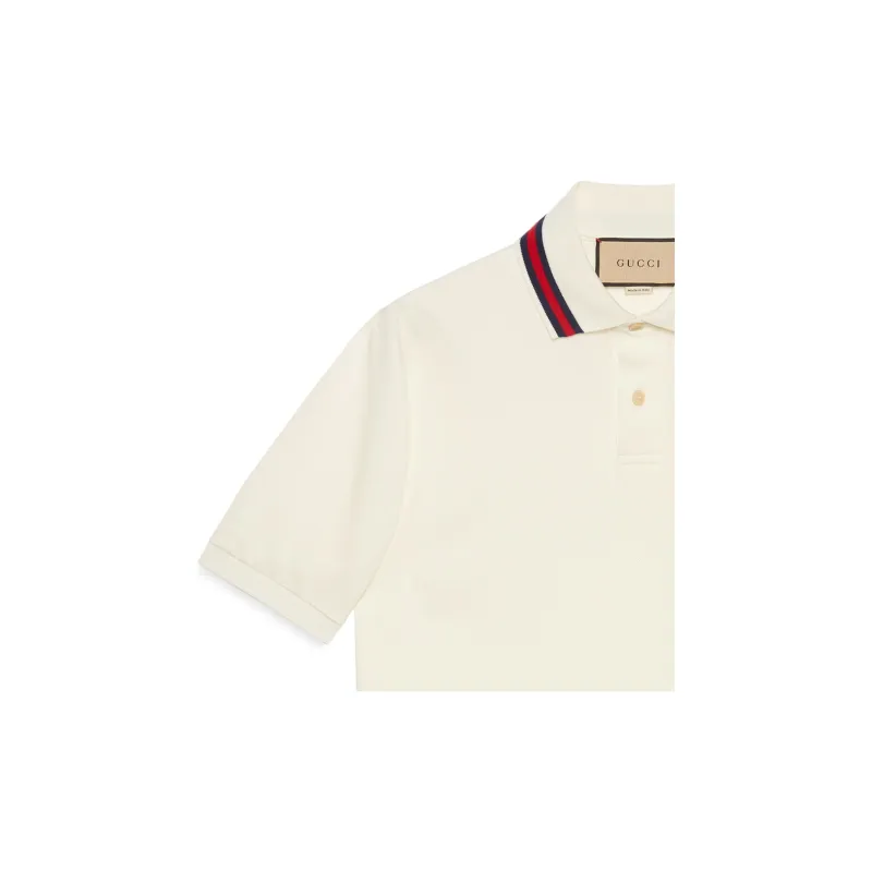 GUCCI Chinese New Year SS24 Polo Shirt Men's White-6