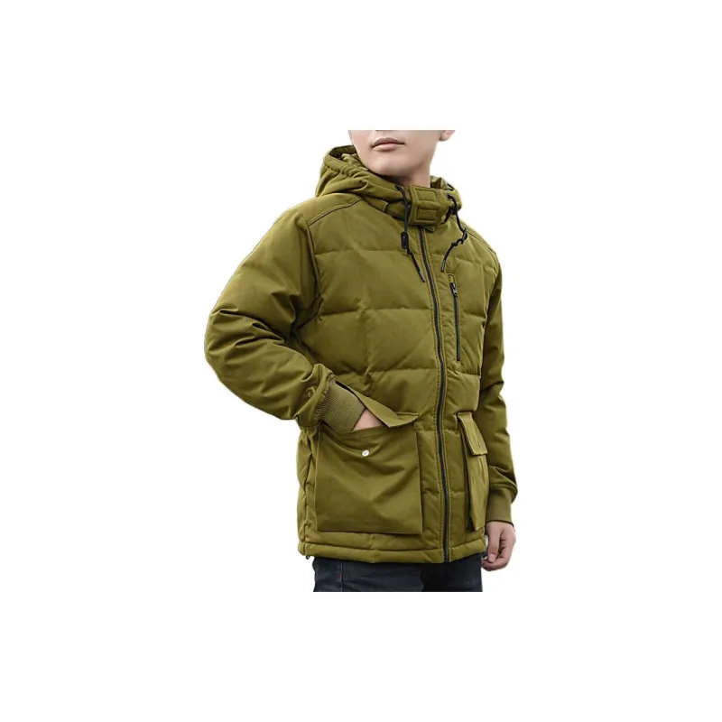 Converse Down Jackets Men Green-2