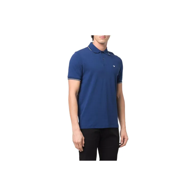 EMPORIO ARMANI Logo print Long sleeve T shirt-4