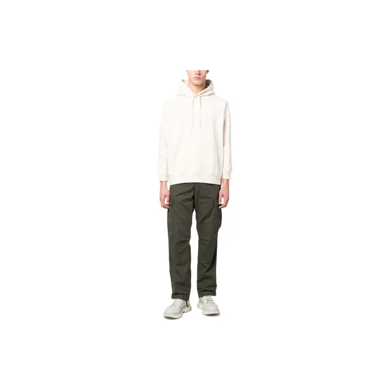 Snow Peak Logo embroidered Cotton Hoodie-4
