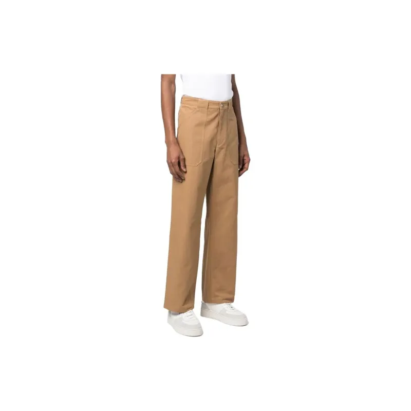 A.P.C Sidney Straight leg Cotton Trousers-2