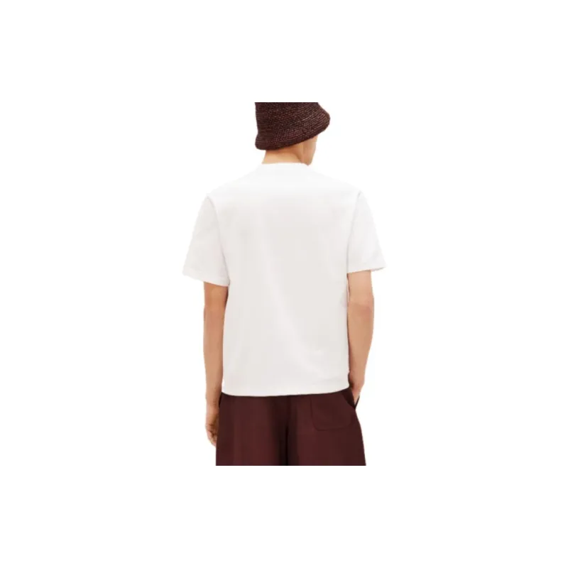 Jacquemus X Saks Co-branded SS23 T-Shirts Men Beige-2