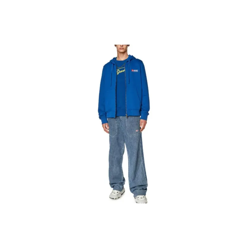 DIESEL Sweatshirts Men Blue-1