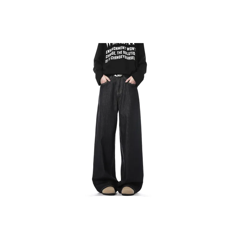 H.V.G.A Jeans Unisex Black-3