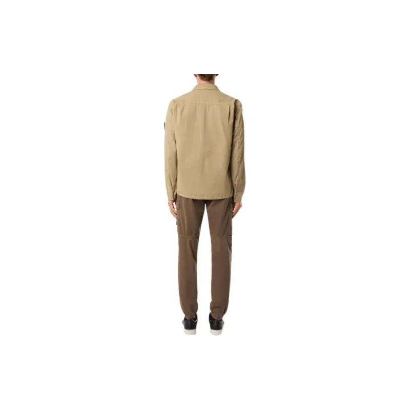 STONE ISLAND Faded Effect Zipped Overshirt-2