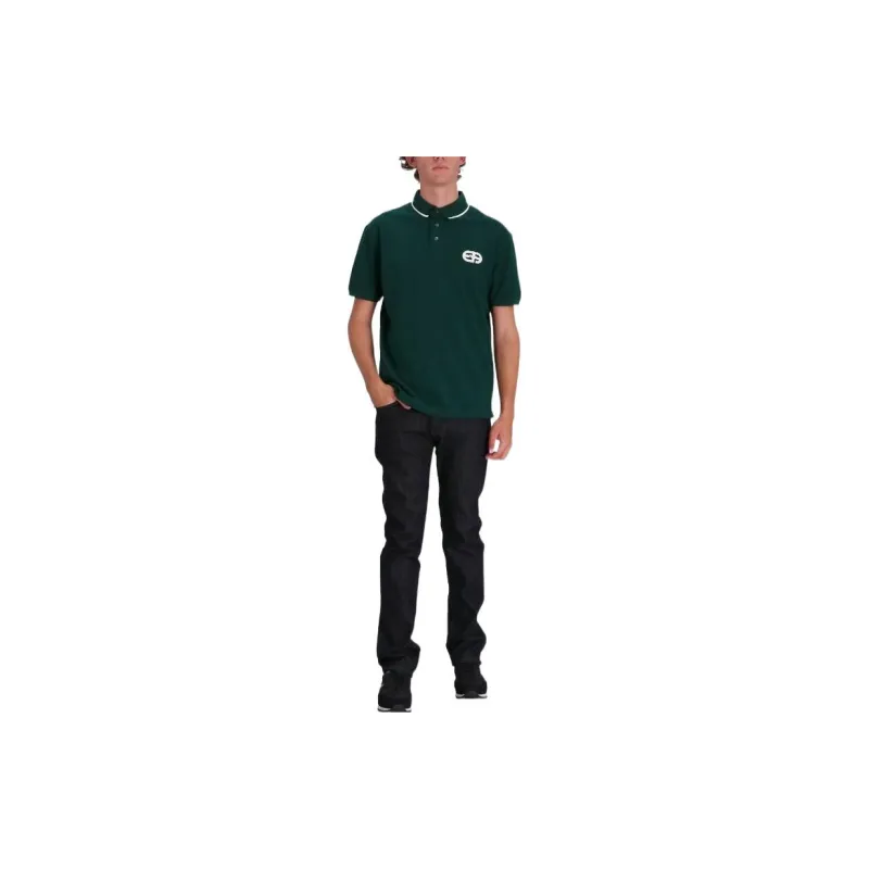 EMPORIO ARMANI FW22 Polo Shirt Men's Green-2