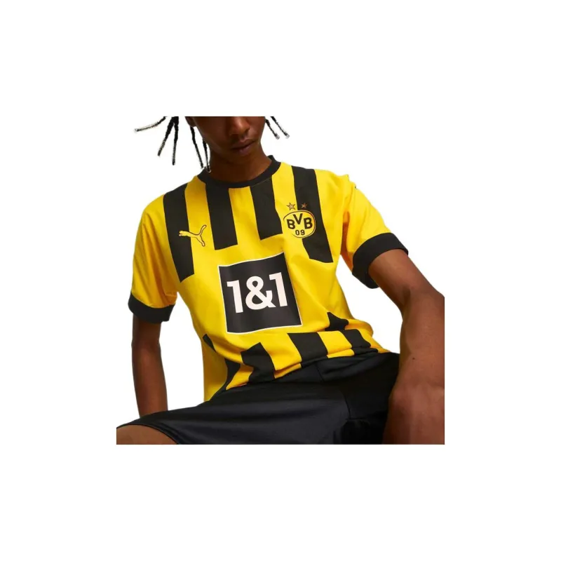 PUMA Soccer Jerseys Men Yellow-2