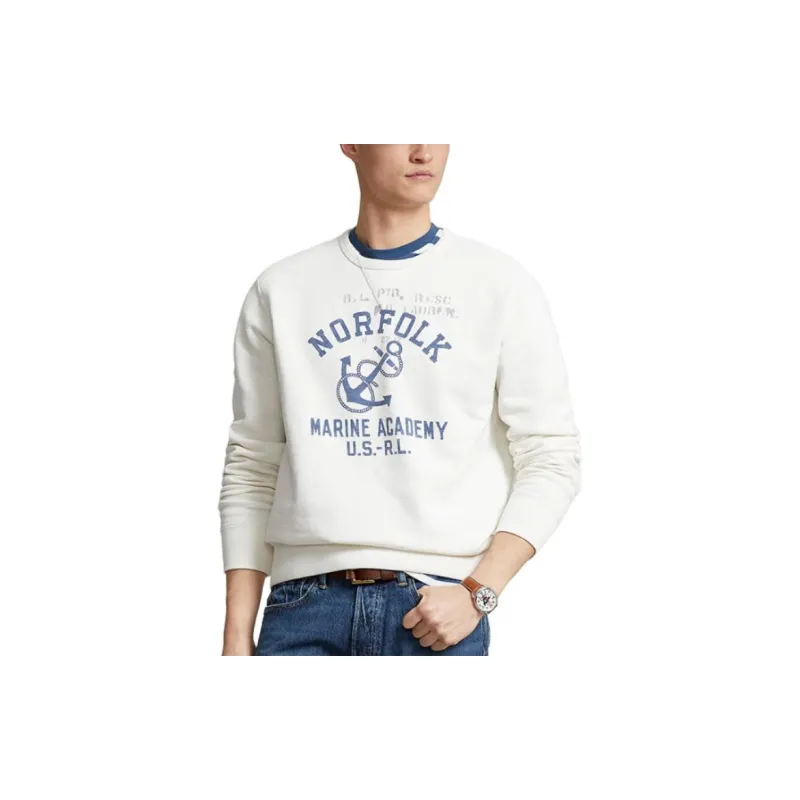 Polo Ralph Lauren Sweatshirts Men White-3
