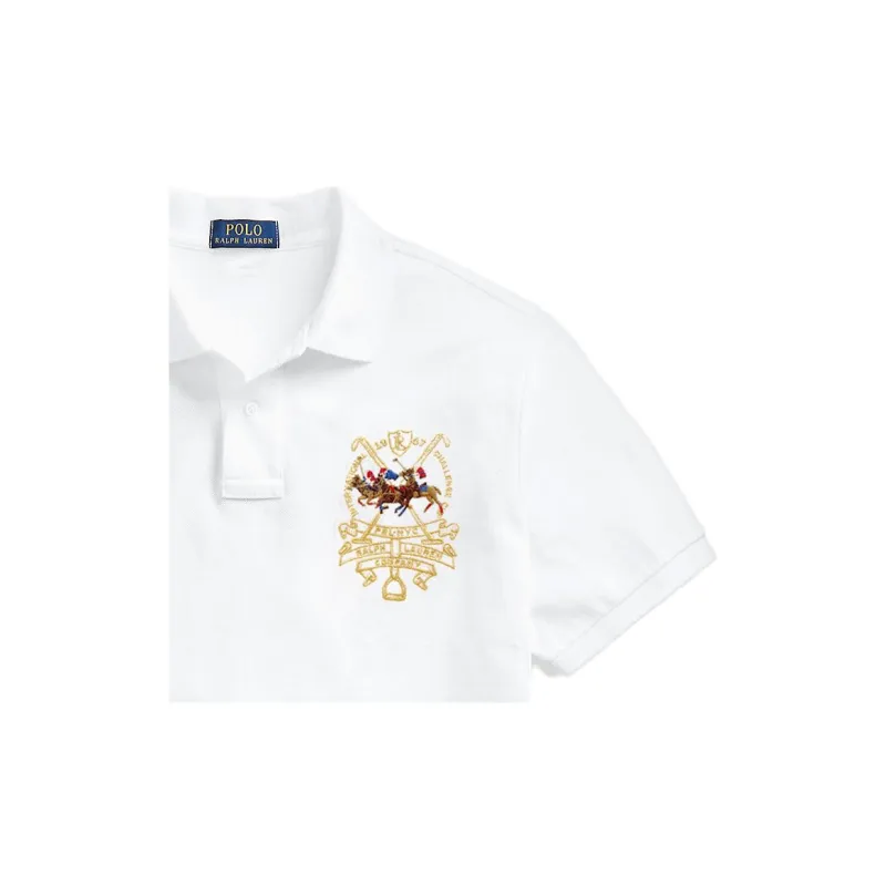Polo Ralph Lauren SS23 Polo Shirt Men's White-4