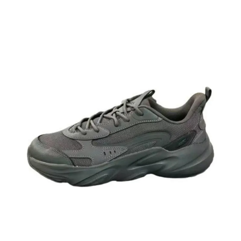 Anta Anti Slip Wear Resistant Low Top Running Shoes Men's Gray-0