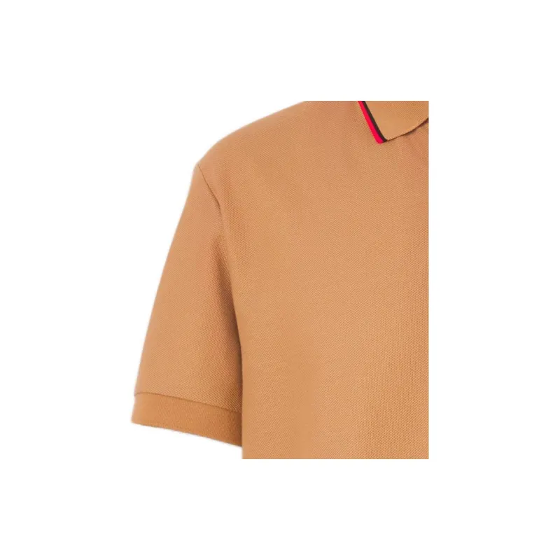 Burberry SS22 Polo Shirt Men's Camel-4