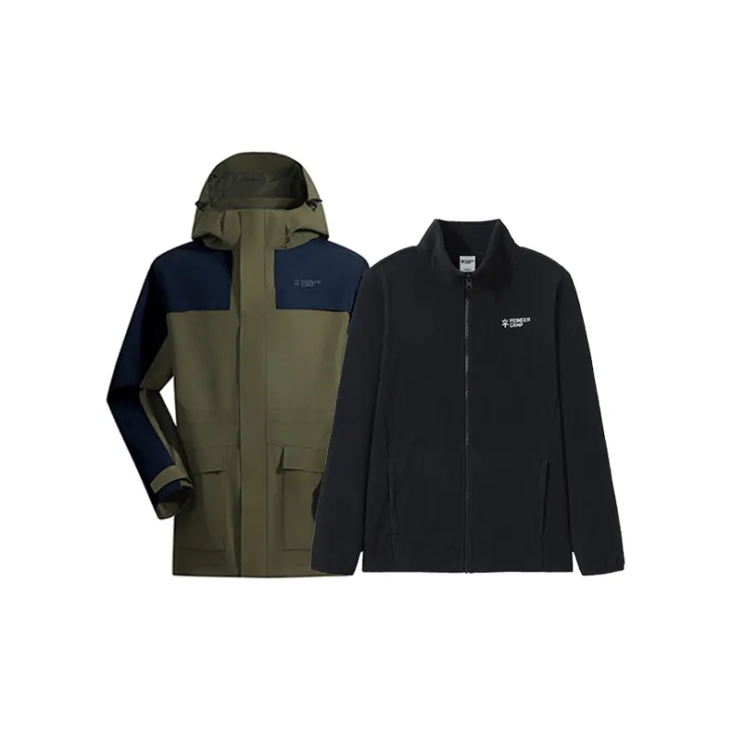 PIONEER CAMP Hard Shell Windbreaker Jacket Unisex-14