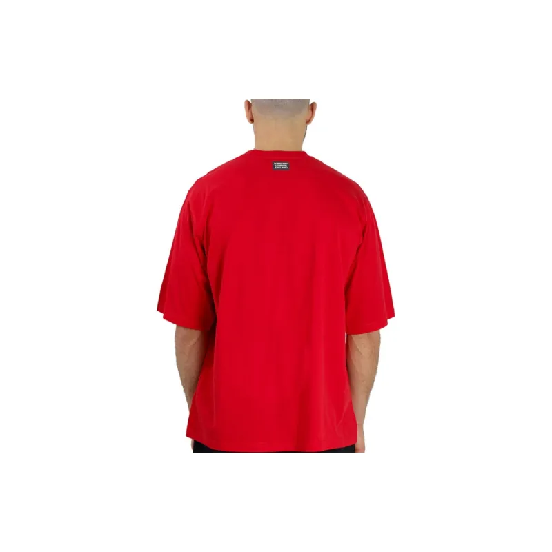 Burberry T Shirts Men Red-2