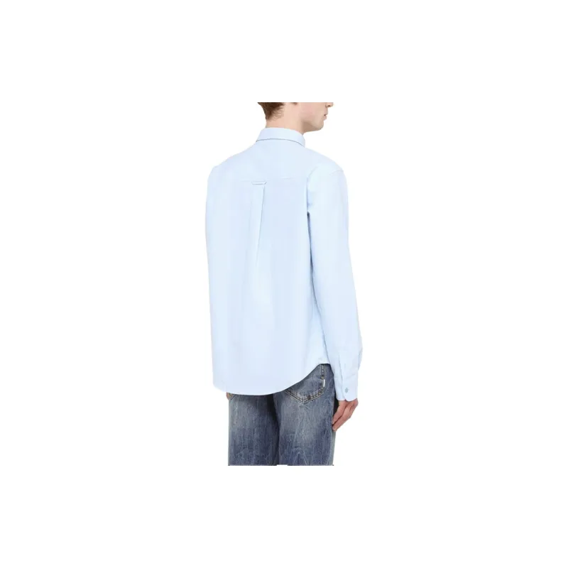 Ami Oversized Button Down Shirt-2