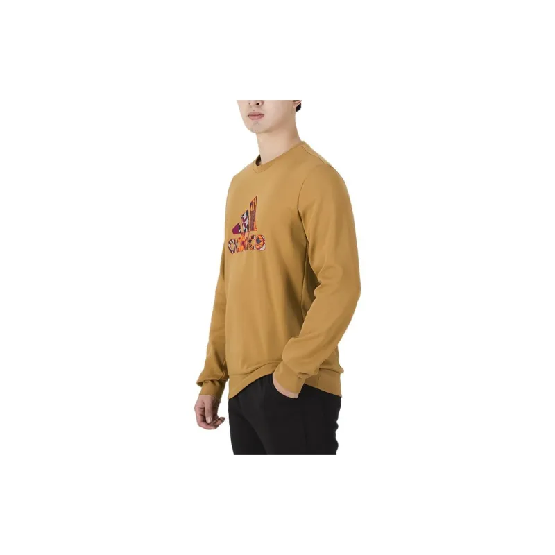 Adidas Sweatshirt Men's Ginger Yellow-4