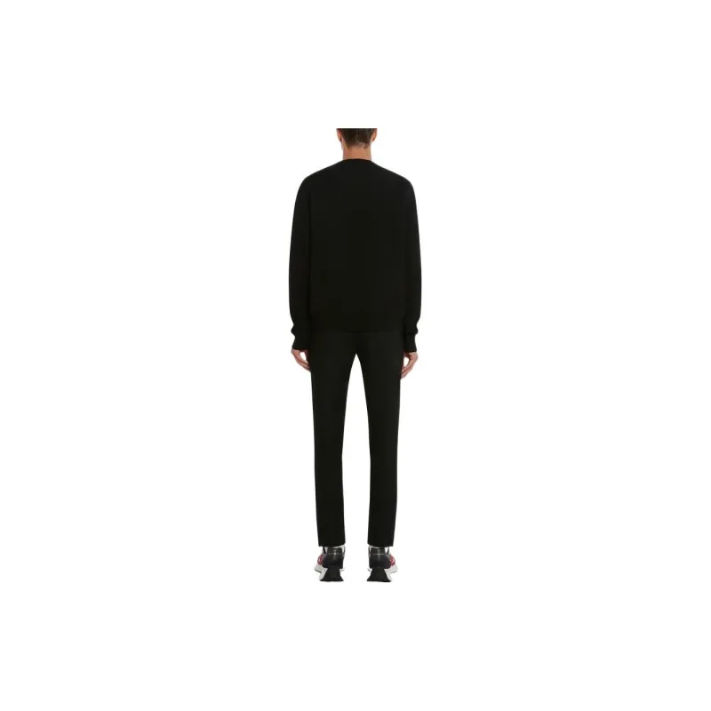 Alexander McQueen Sweaters Men Black-2