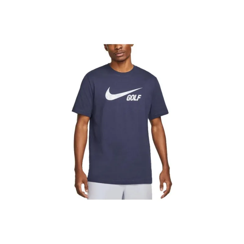 Nike T Shirts Men Navy Blue-3
