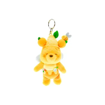 Disney Winnie Bear Keychain Dolls Plush Pendant 15cm High 5cm Length