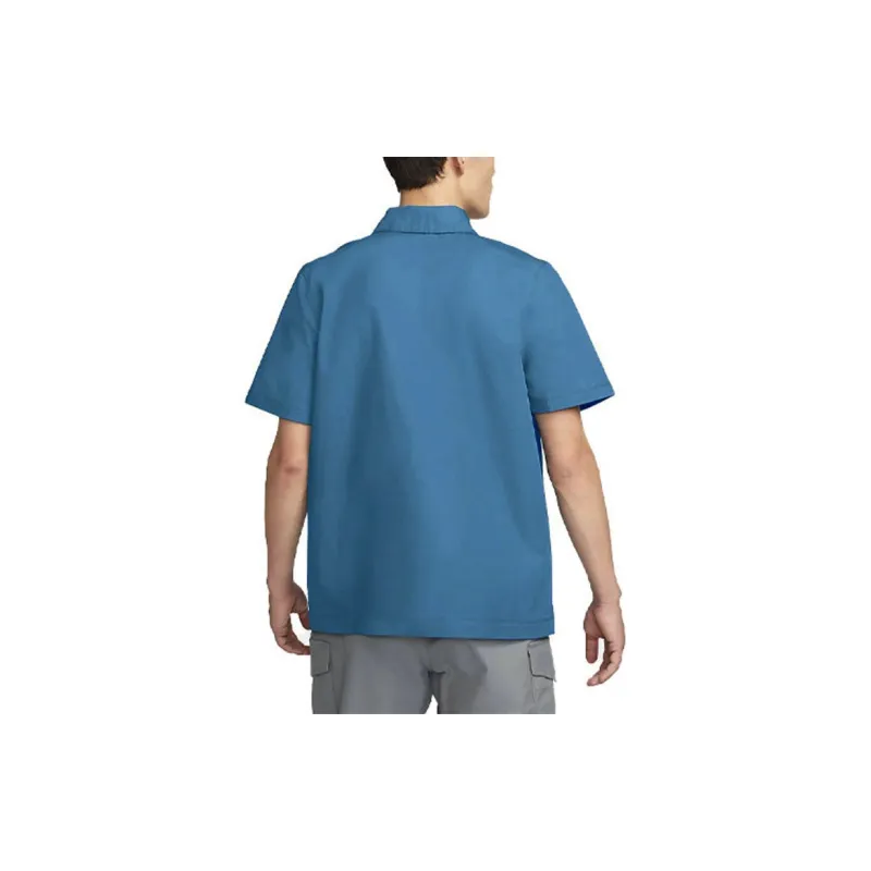 Nike Polo Shirts Men Blue-4
