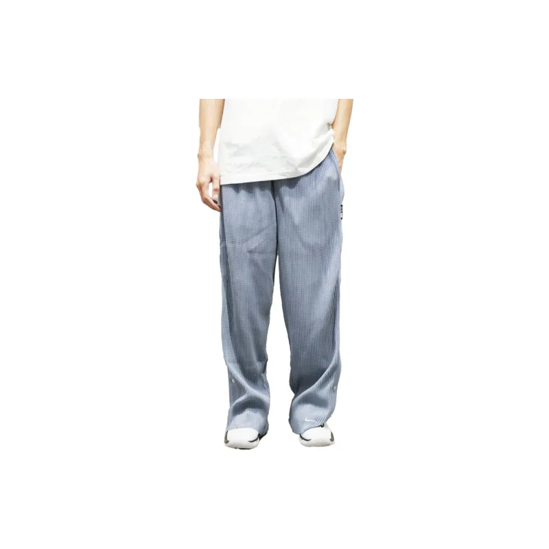 Nike Knitted Sports Pants Unisex Blue-3