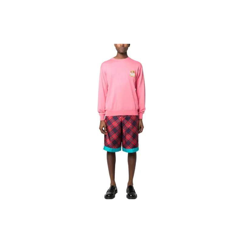 MOSCHINO Sweaters Men Pink-1